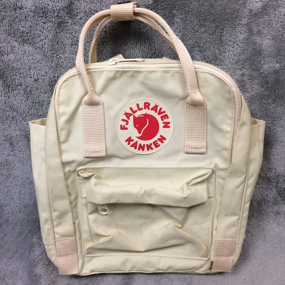 Fjallraven Kanken Mini Backpack Classic Outdoor Beige Light Oak